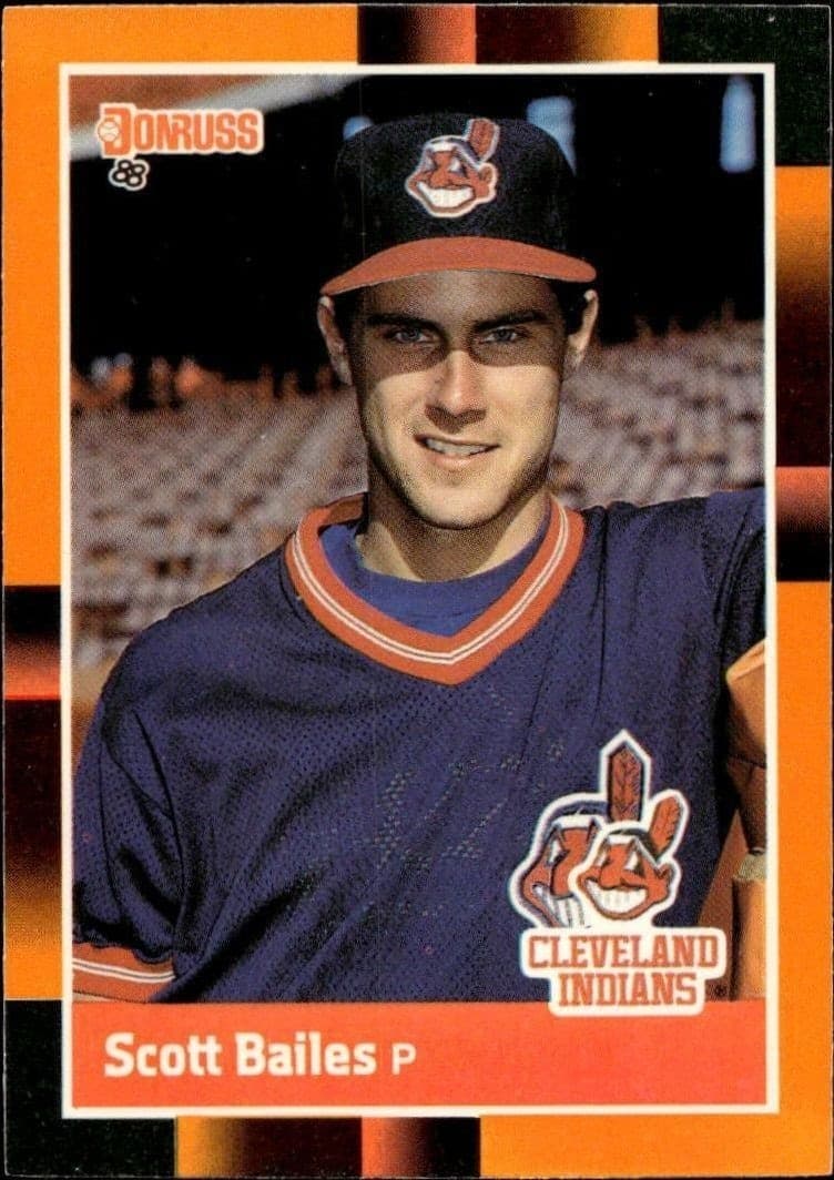 1988 Donruss Baseball's Best Scott Bailes #285 trading card