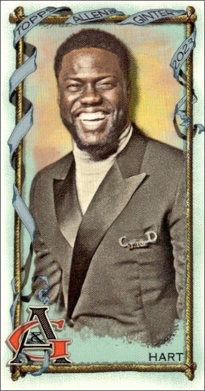 2023 Topps Allen & Ginter Kevin Hart #232 trading card