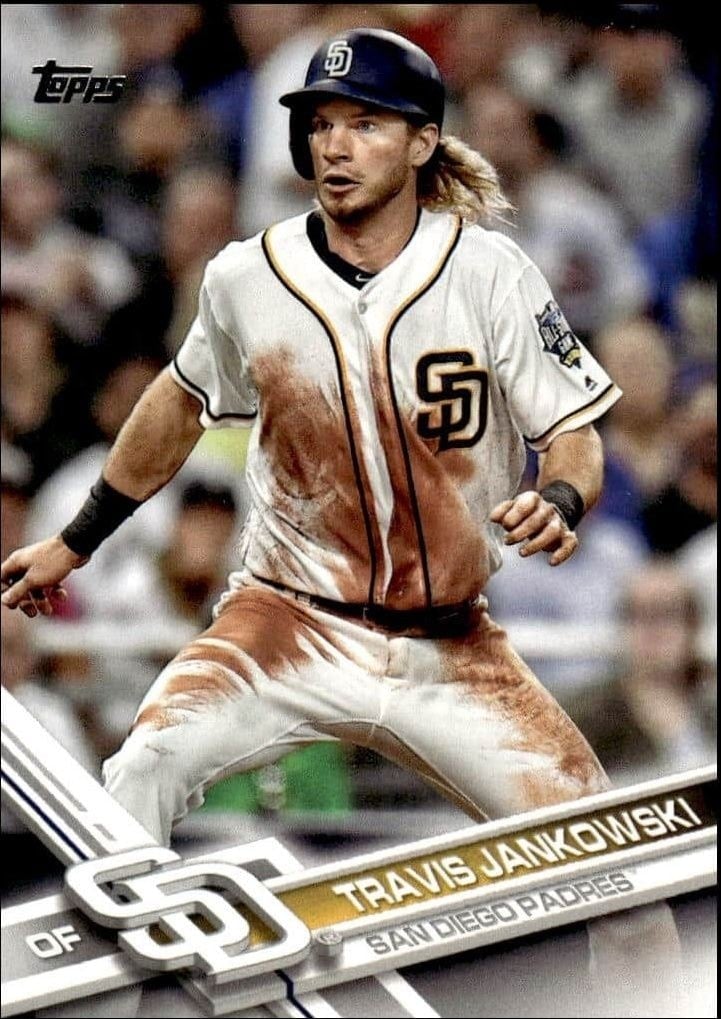 2017 Topps Series 1 Travis Jankowski #164 trading card