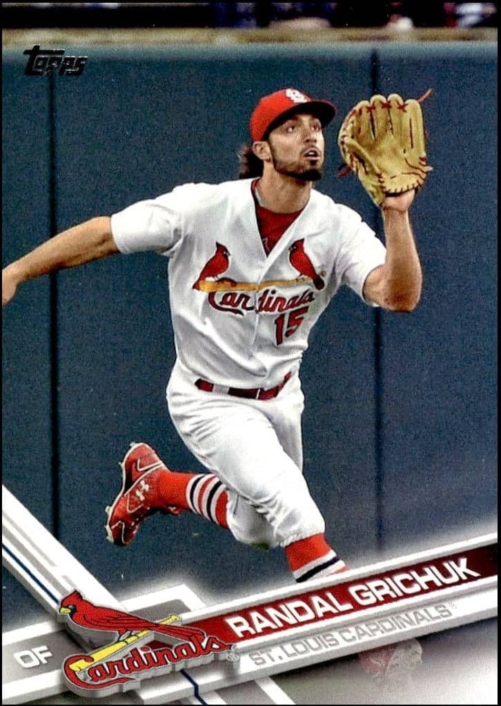 2017 Topps Series 1 Randal Grichuk #24 trading card