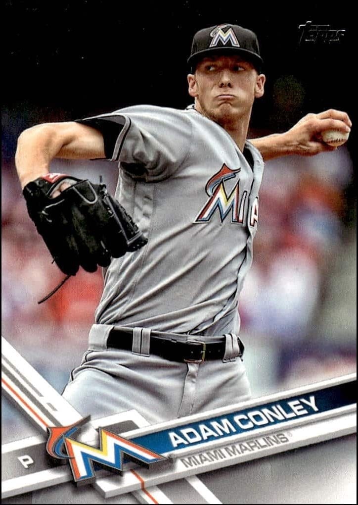 2017 Topps Series 1 Adam Conley #163 trading card