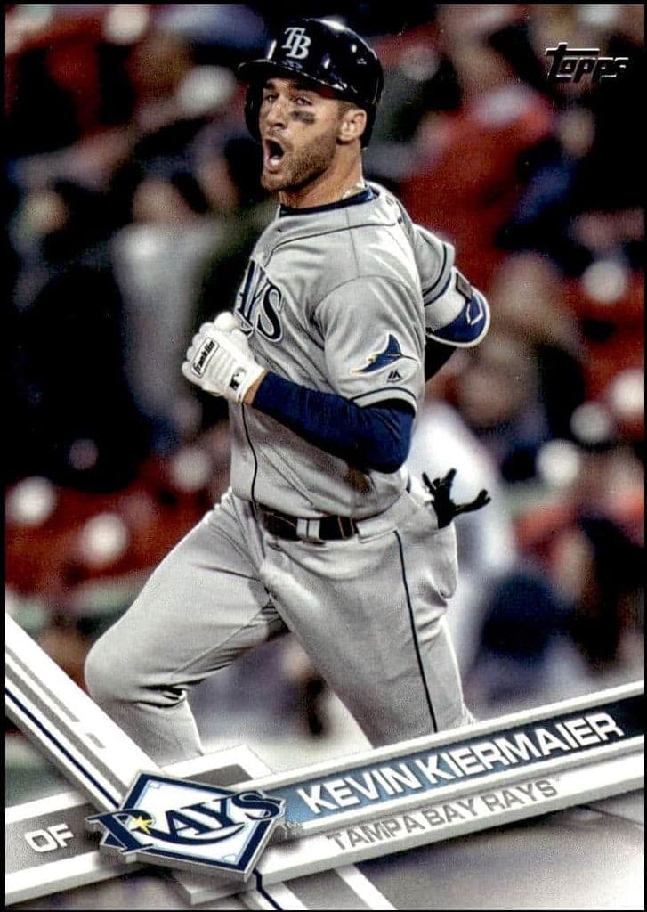 2017 Topps Series 1 Kevin Kiermaier #154 trading card