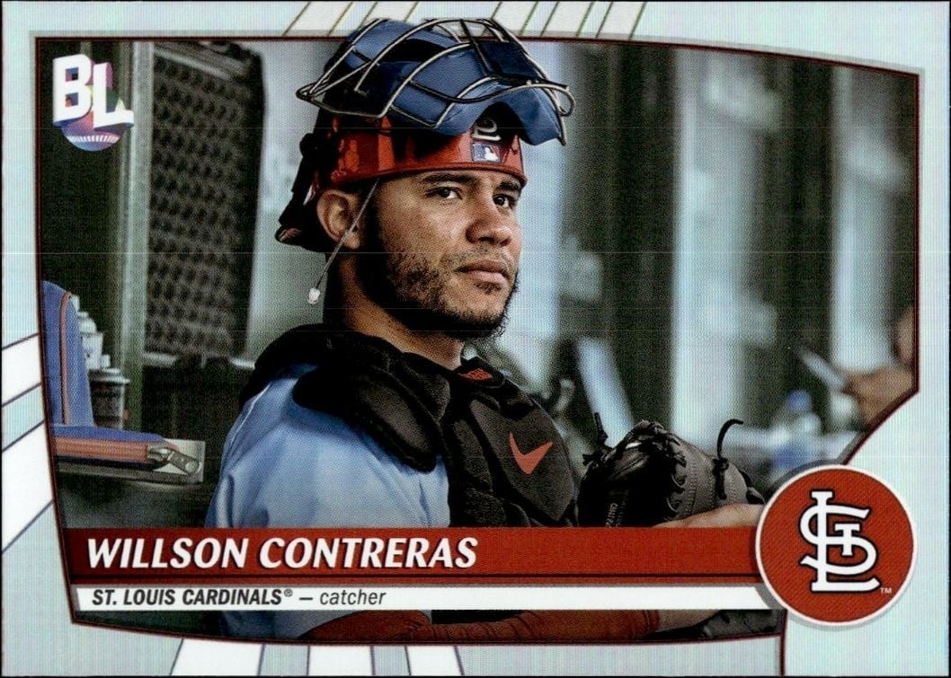 Willson Contreras 2023 Topps Big League #237 Baseball Trading Card - Front 2023 Topps Big League Willson Contreras #237 baseball trading card front