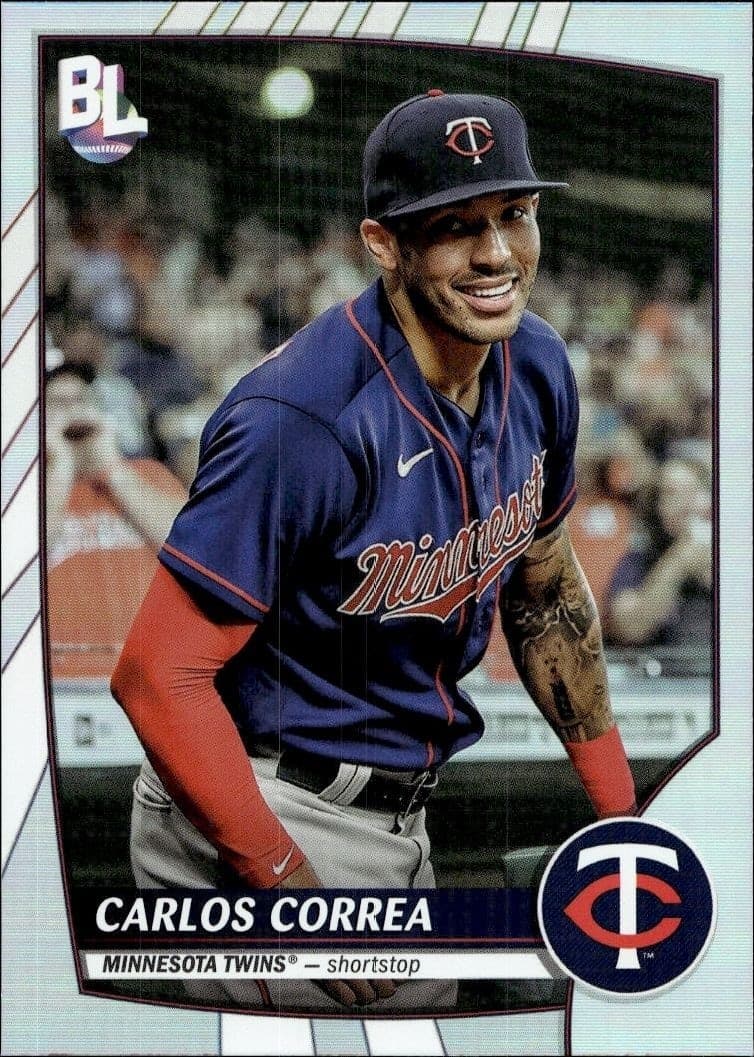 2023 Topps Big League Carlos Correa #221 trading card