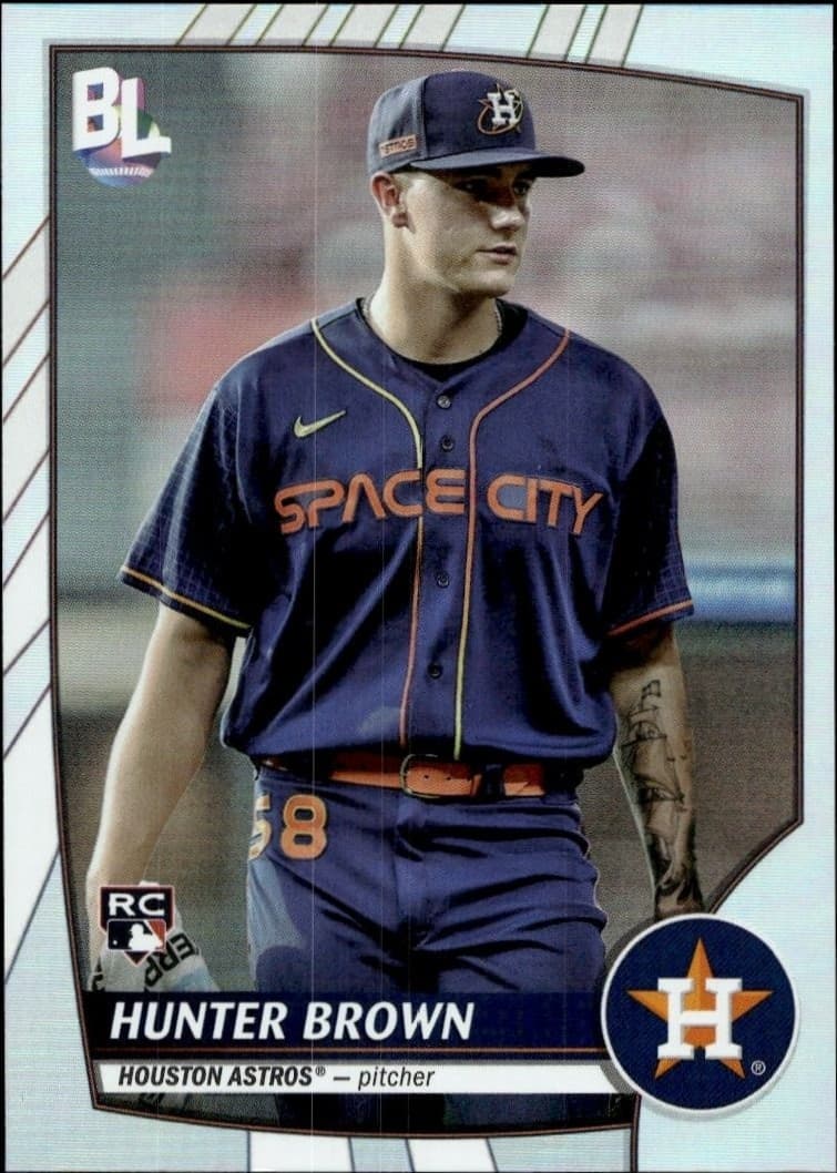 2023 Topps Big League Hunter Brown #213 trading card