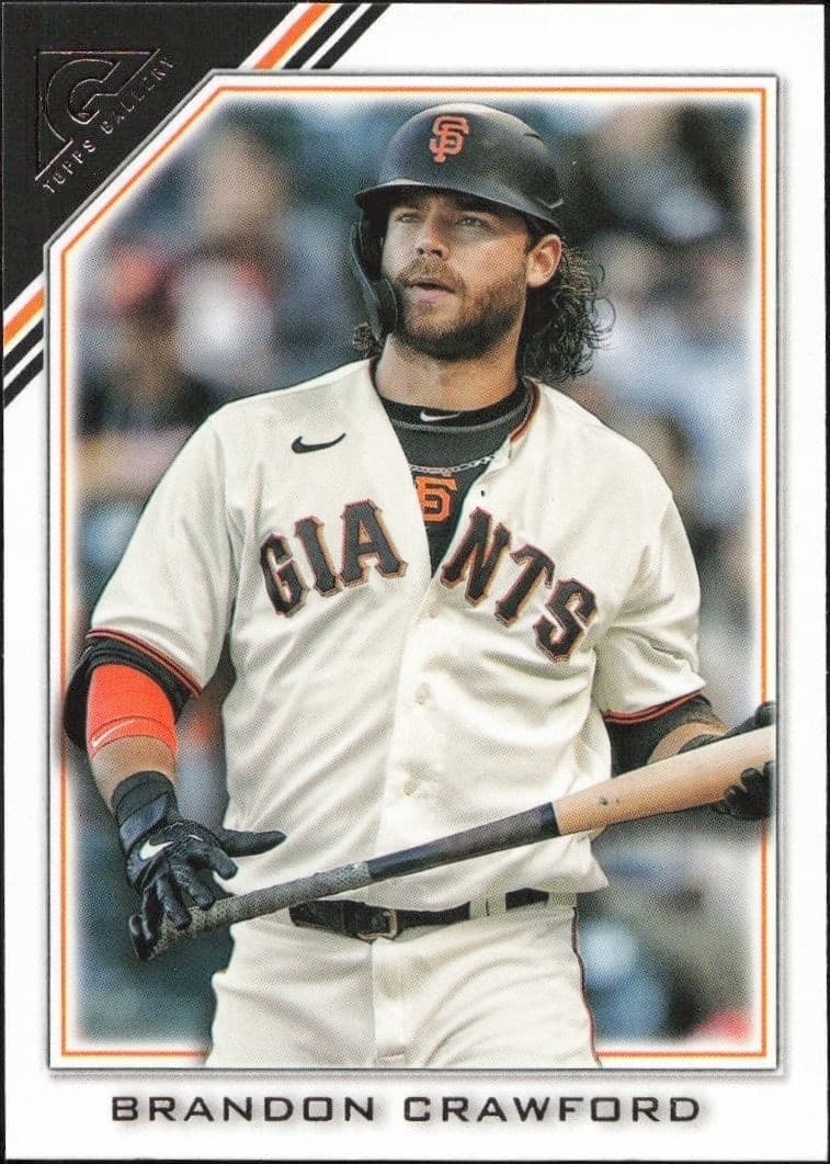 2022 Topps Gallery Brandon Crawford #56 trading card