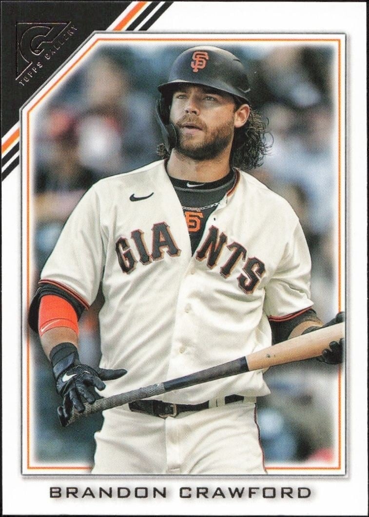 2022 Topps Gallery Brandon Crawford #56 trading card
