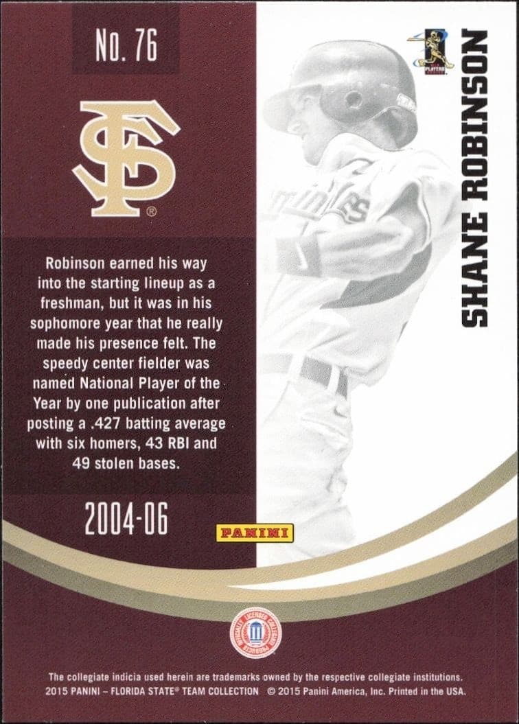 Shane Robinson - Back