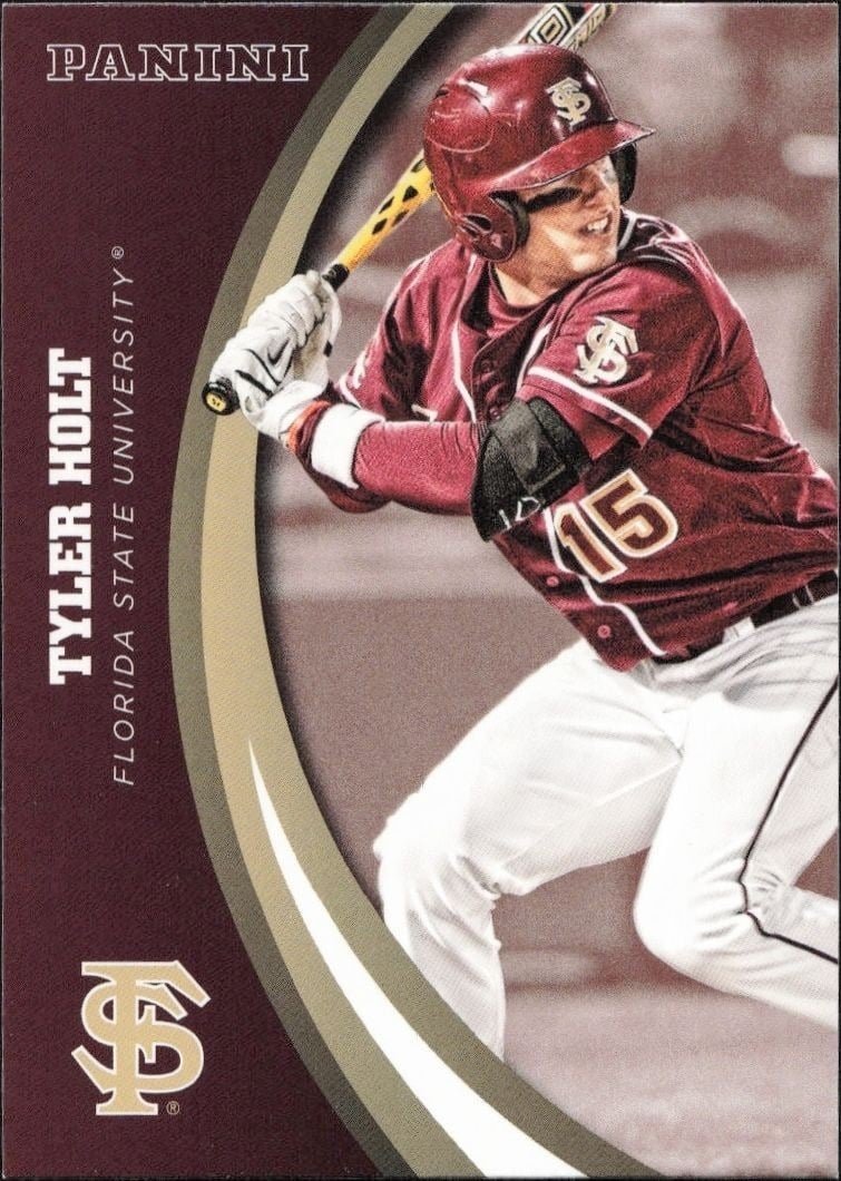 2015 Panini Florida State Team Collection Tyler Holt #78 trading card