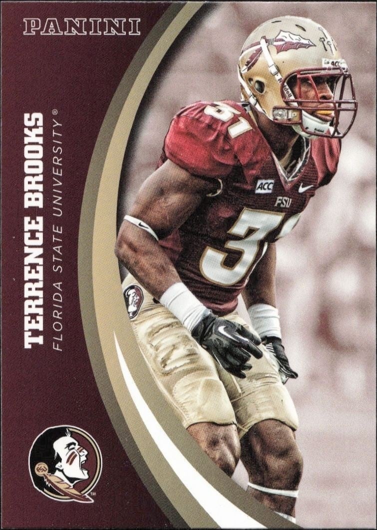 2015 Panini Florida State Team Collection Terrance Brooks #57 trading card