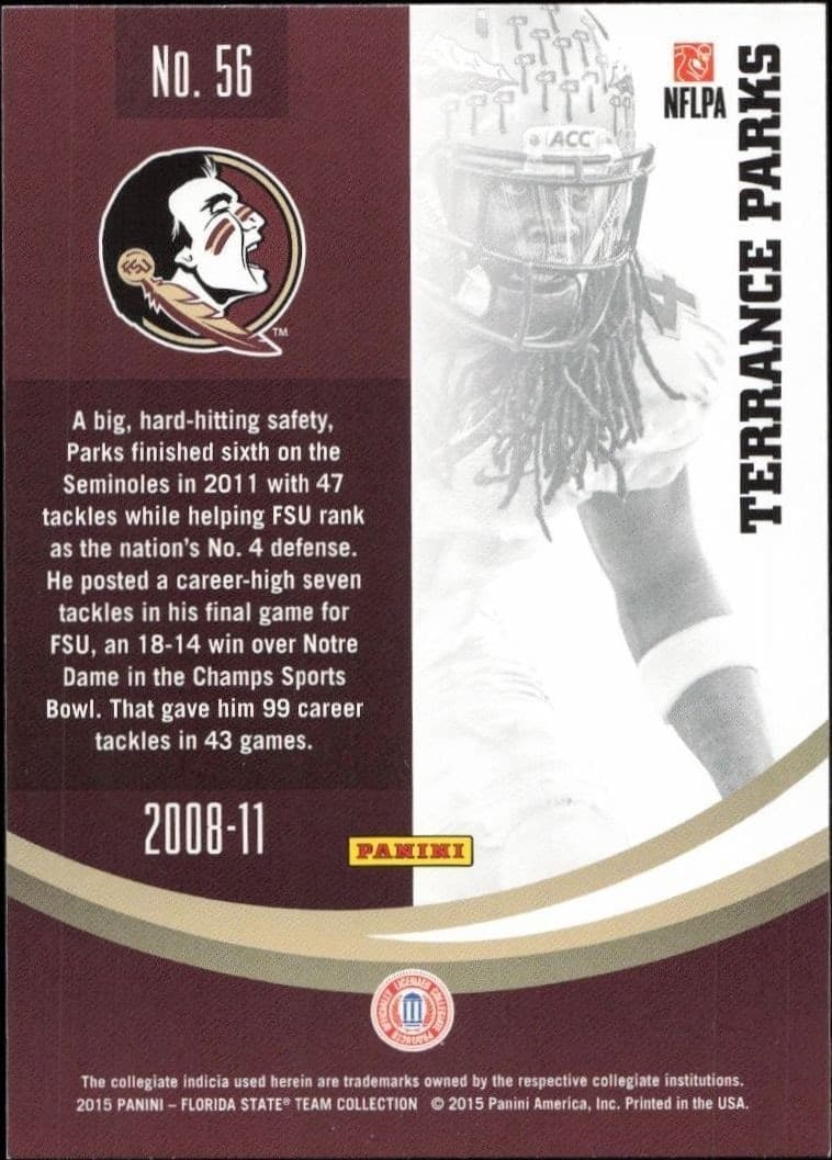 Terrance Parks - Back
