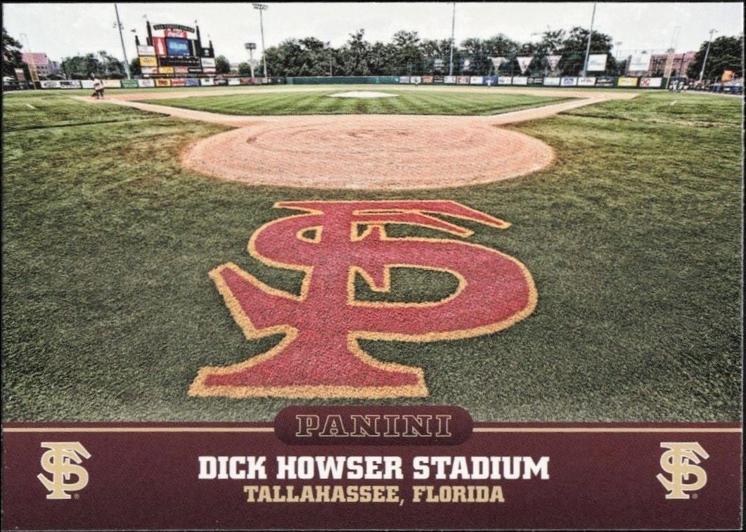 2015 Panini Florida State Team Collection Dick Howser Stadium #8 trading card