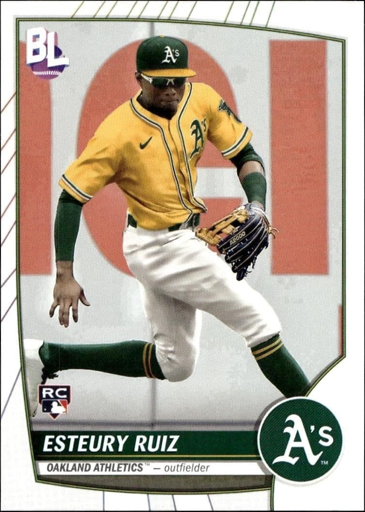 2023 Topps Big League Esteury Ruiz #13 trading card