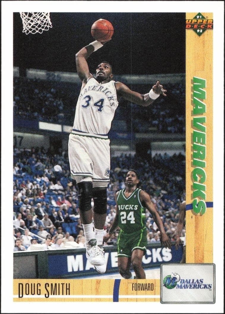 1991-92 Upper-Deck Doug Smith #493 trading card