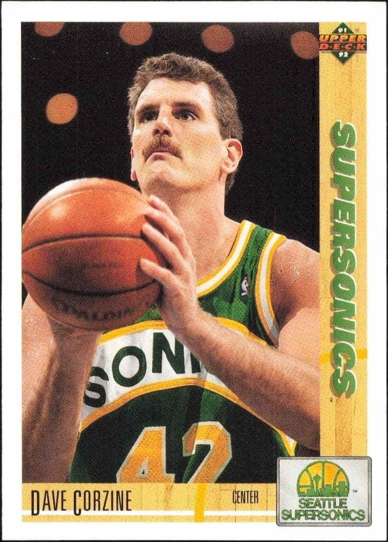 1991-92 Upper-Deck Dave Corzine #106 trading card
