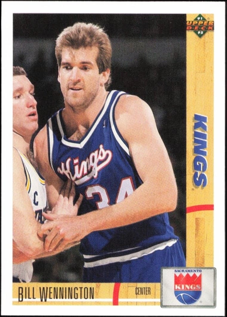 1991-92 Upper-Deck Bill Wennington #399 trading card
