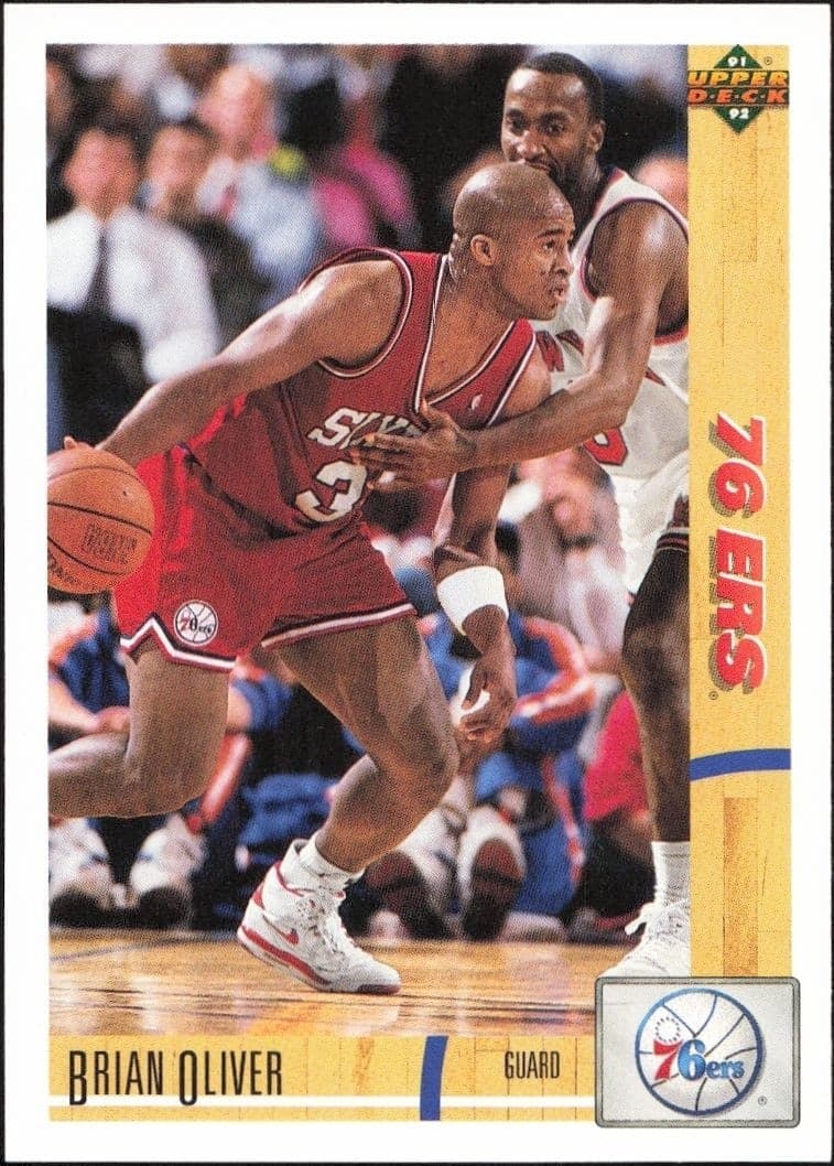 1991-92 Upper-Deck Brian Oliver #119 trading card
