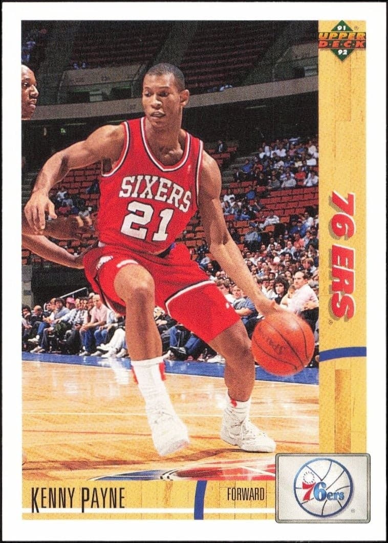 1991-92 Upper-Deck Kenny Payne #28 trading card
