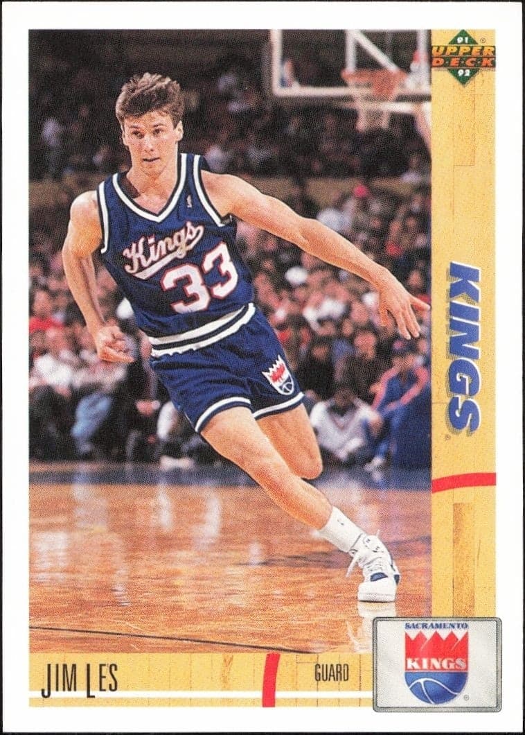 1991-92 Upper-Deck Jim Les #360 trading card