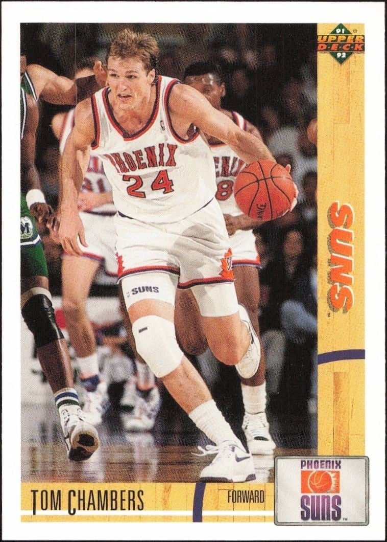 1991-92 Upper-Deck Tom Chambers #174 trading card