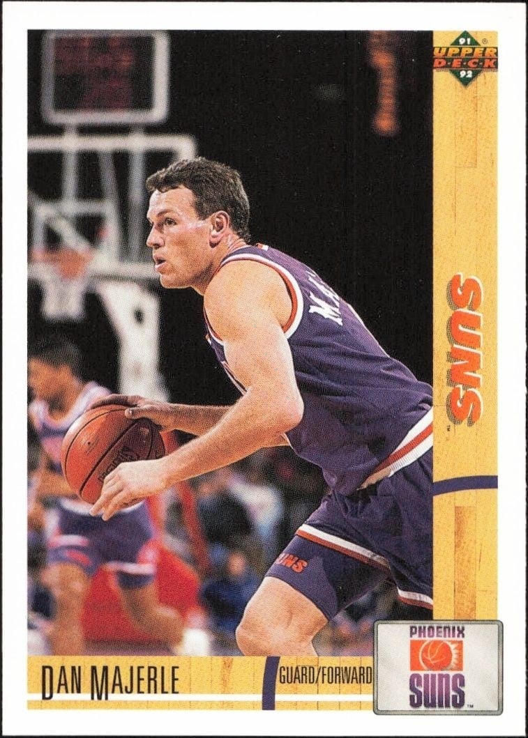 1991-92 Upper-Deck Dan Majerle #172 trading card