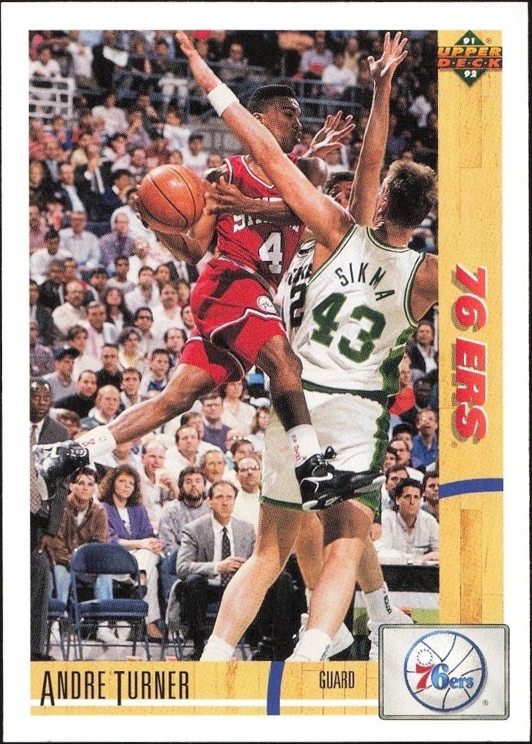 1991-92 Upper-Deck Andre Turner #134 trading card