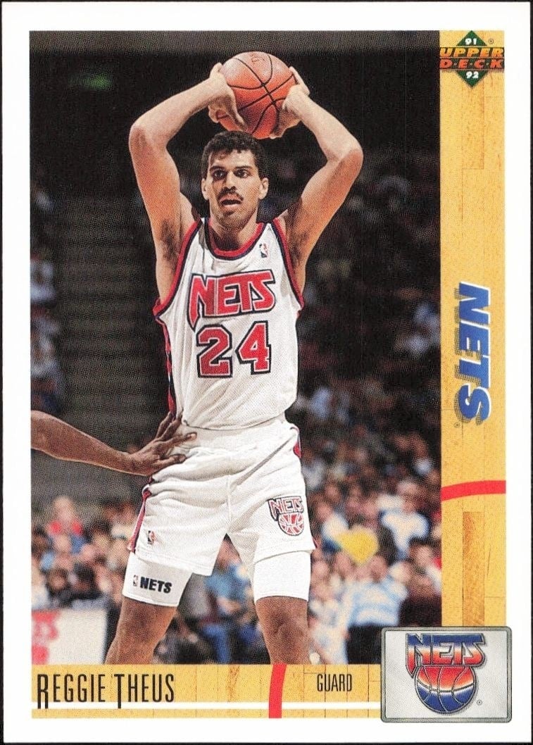 1991-92 Upper-Deck Reggie Theus #264 trading card