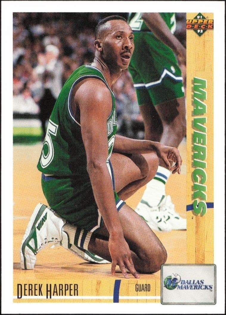 1991-92 Upper-Deck Derek Harper #137 trading card