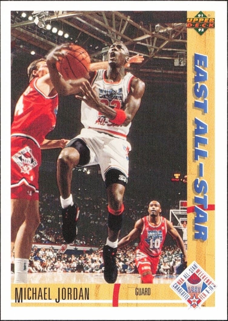 1991-92 Upper-Deck Michael Jordan #69 trading card