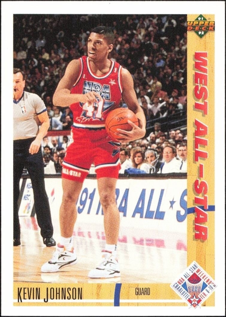 1991-92 Upper-Deck Kevin Johnson #59 trading card