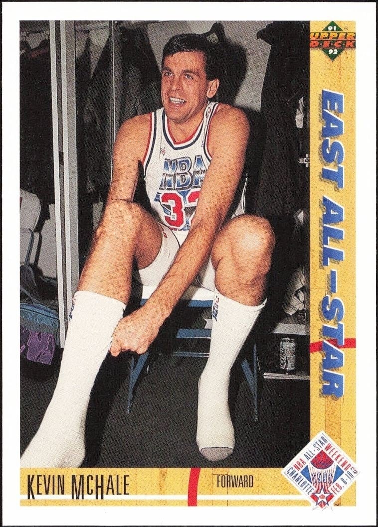 1991-92 Upper-Deck Kevin McHale #62 trading card