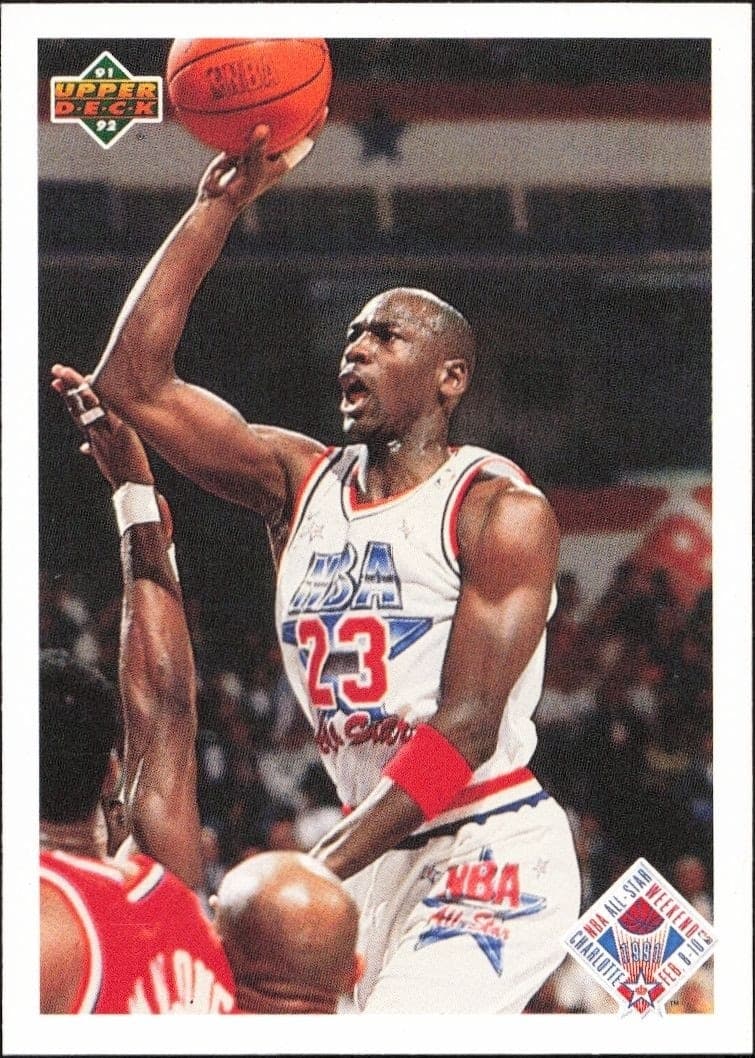1991-92 Upper-Deck Michael Jordan #48 trading card