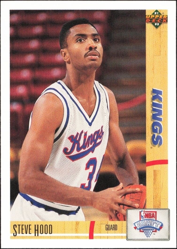 1991-92 Upper-Deck Steve Hood #21 trading card