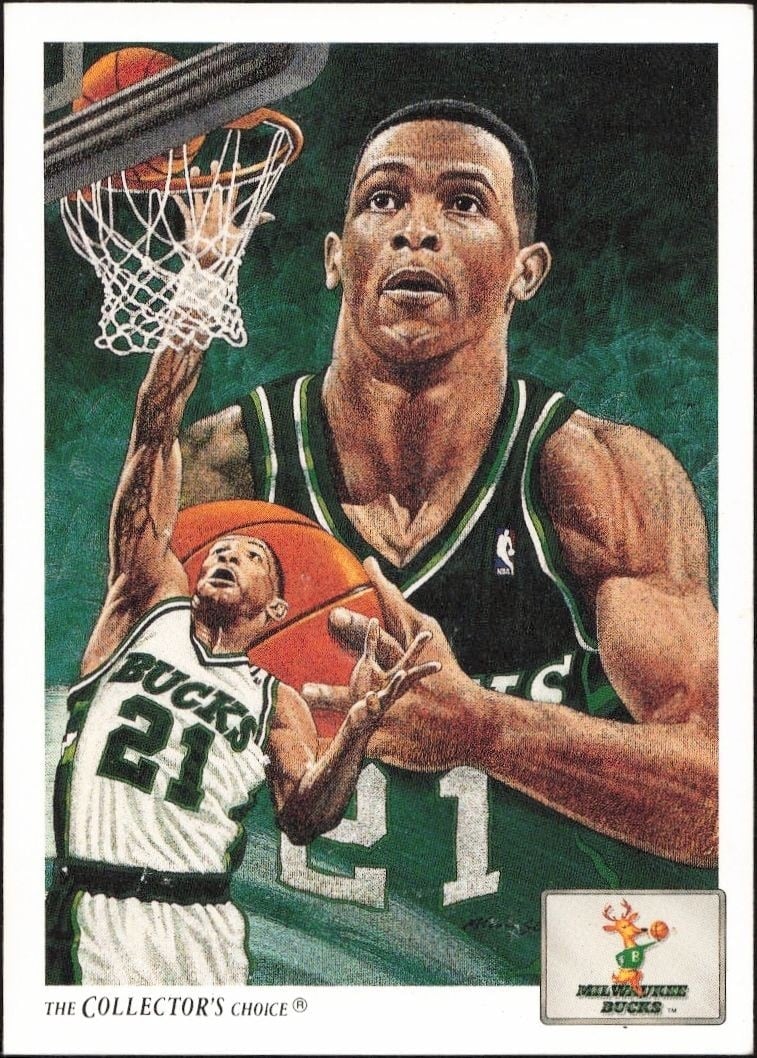 1991-92 Upper-Deck Alvin Robertson #73 trading card