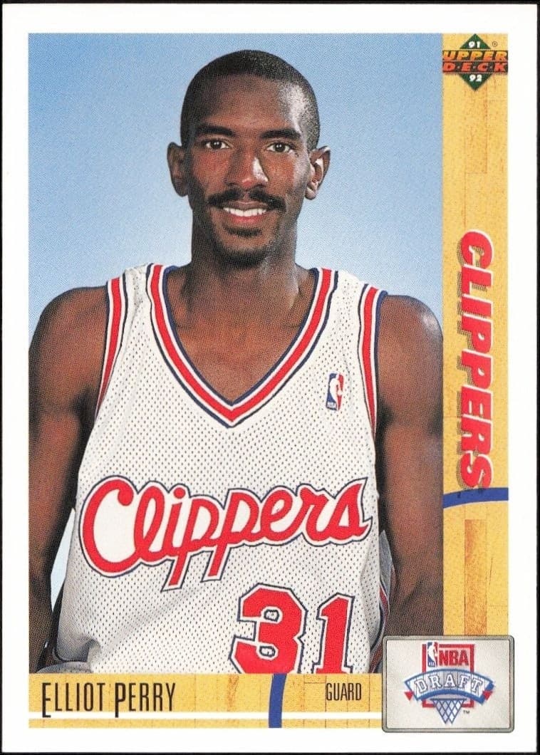 1991-92 Upper-Deck Elliot Perry #18 trading card
