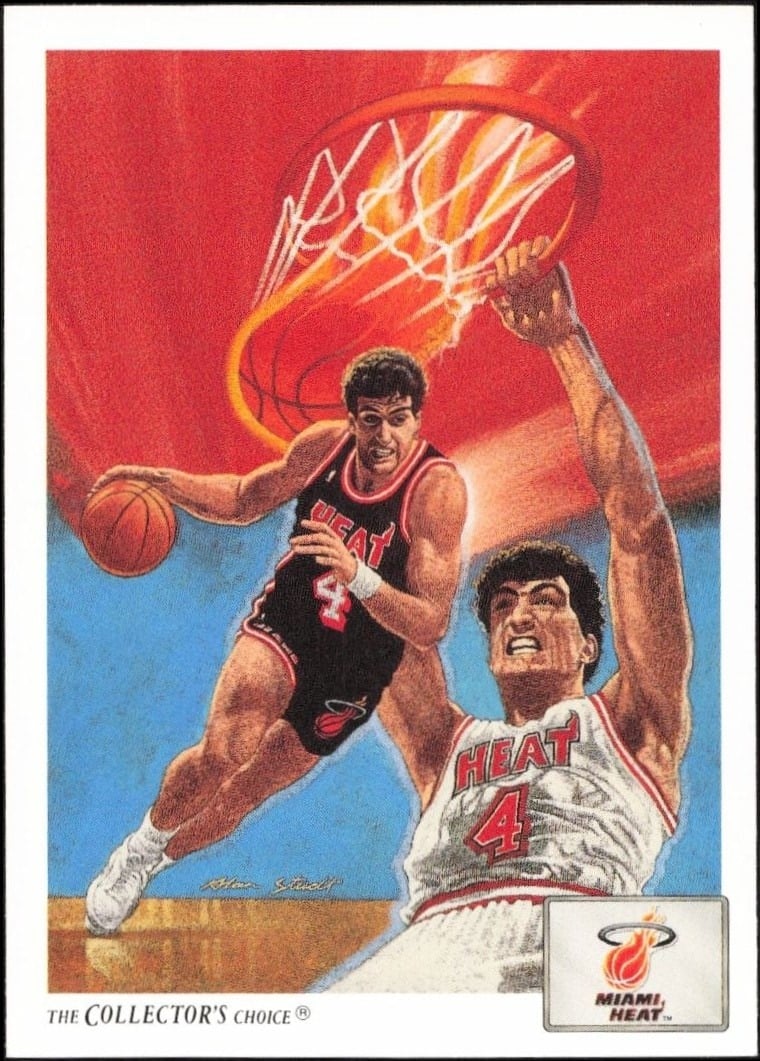 1991-92 Upper-Deck Rony Seikaly #80 trading card