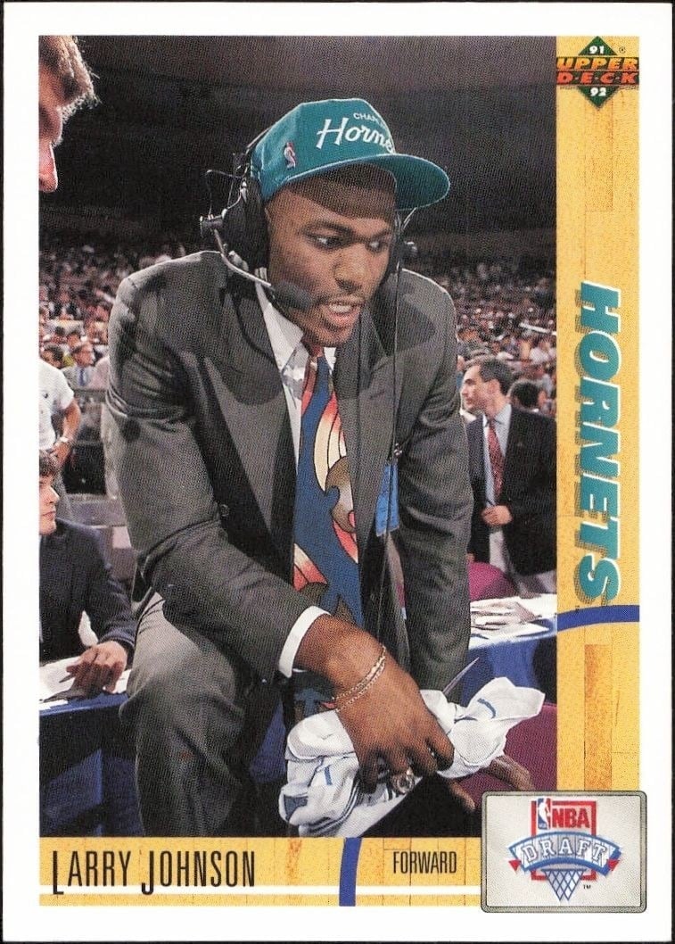 1991-92 Upper-Deck Larry Johnson #2 trading card