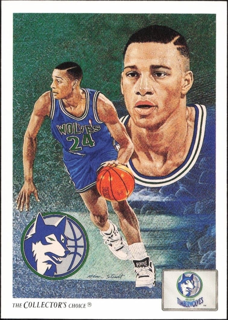 1991-92 Upper-Deck Pooh Richardson #97 trading card