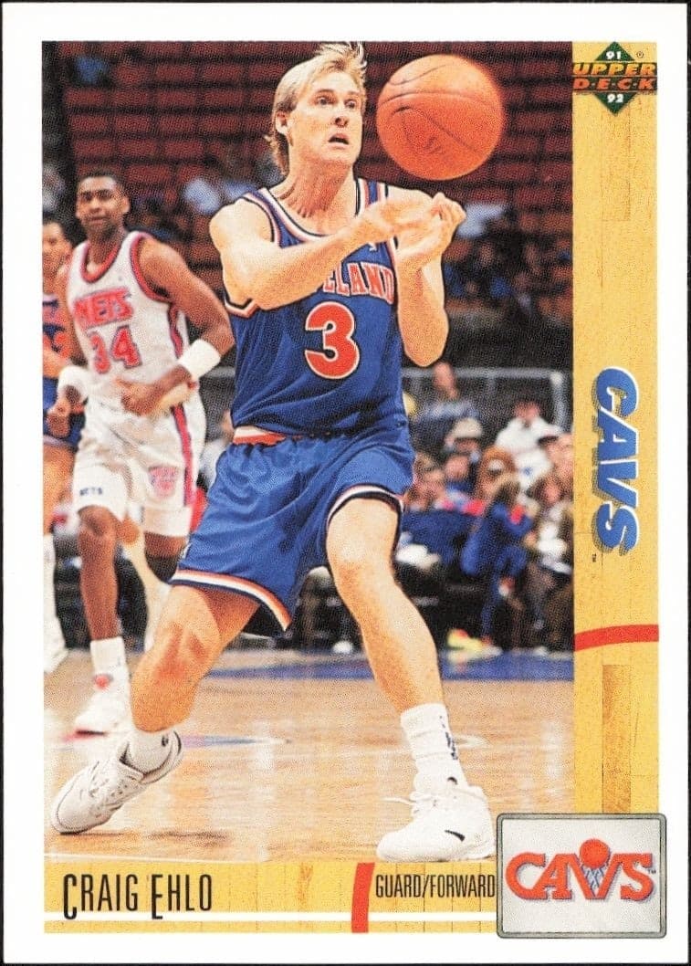 1991-92 Upper-Deck Craig Ehlo #202 trading card
