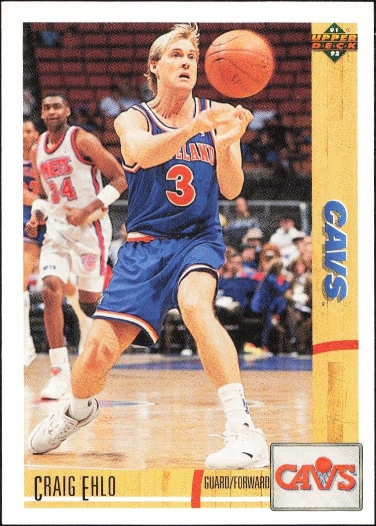1991-92 Upper-Deck Craig Ehlo #202 trading card