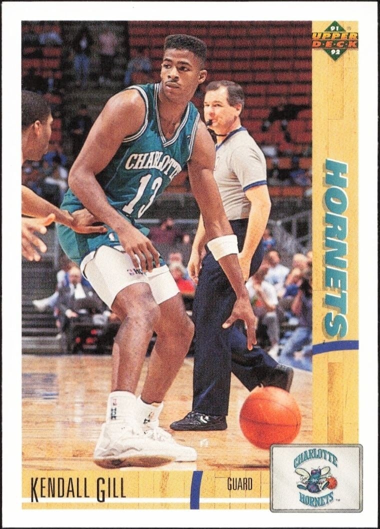 1991-92 Upper-Deck Kendall Gill #321 trading card