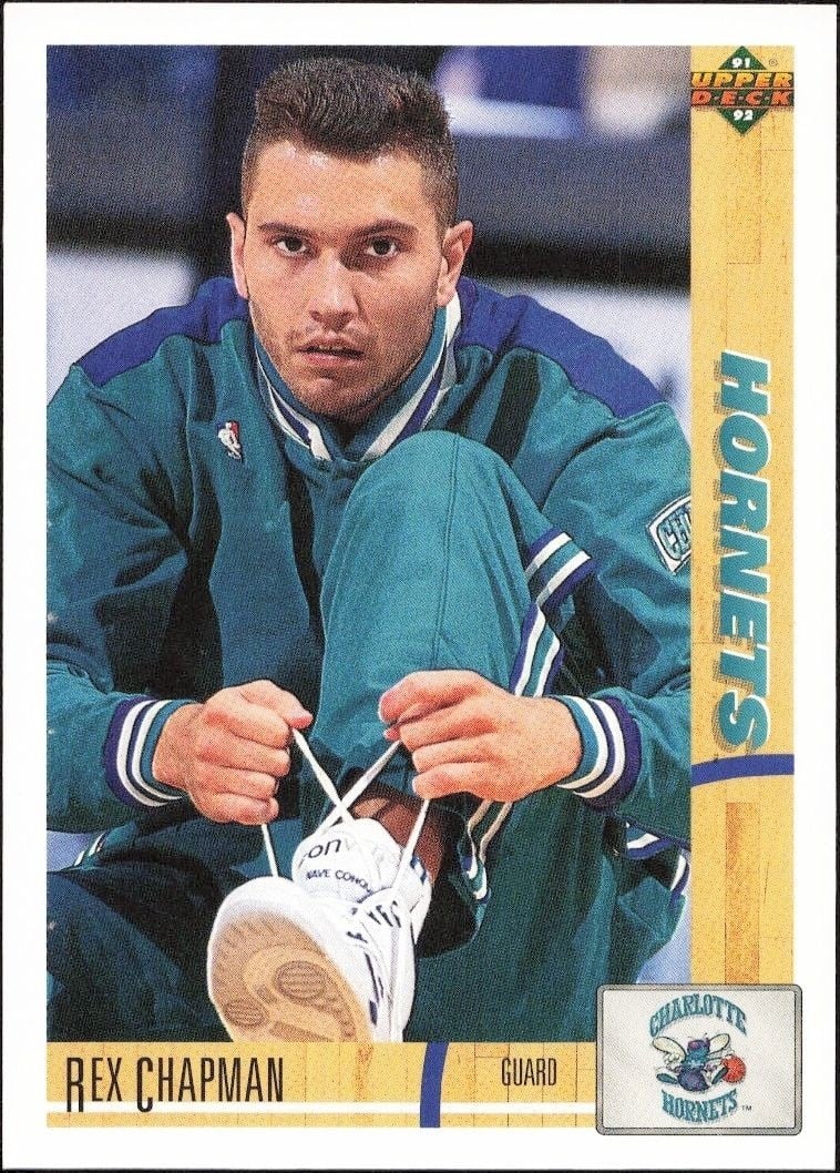 1991-92 Upper-Deck Rex Chapman #325 trading card