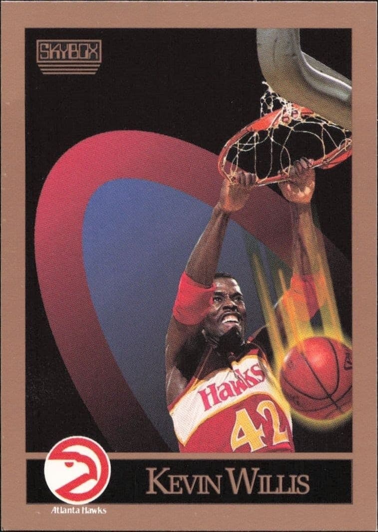 1990-91 Skybox Kevin Willis #12 trading card