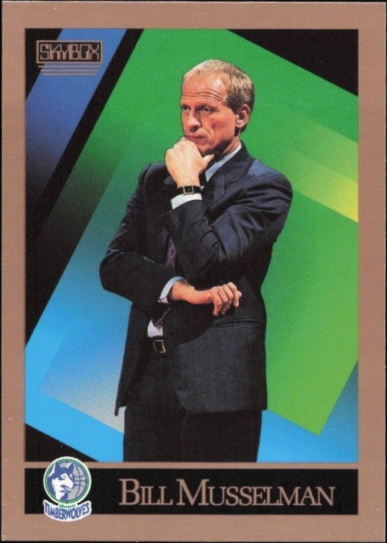 1990-91 Skybox Bill Musselman #316 trading card