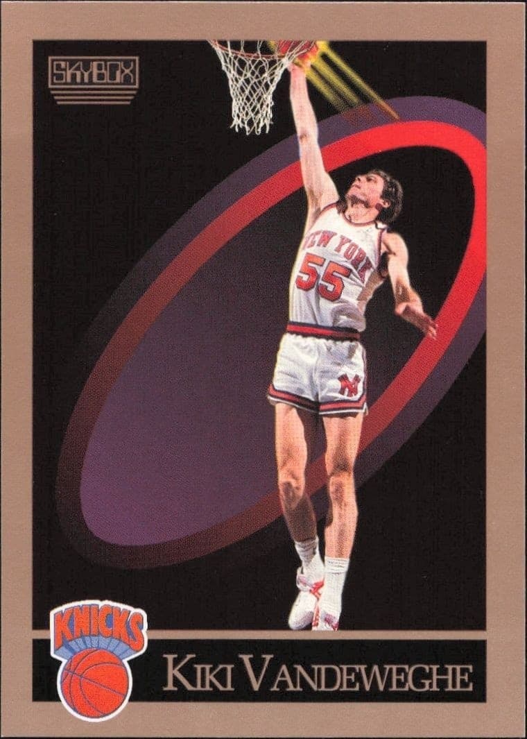 1990-91 Skybox Kiki Vandeweghe #194 trading card