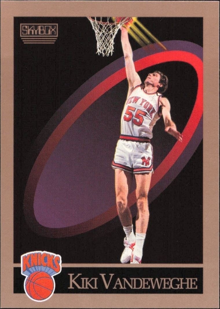 1990-91 Skybox Kiki Vandeweghe #194 trading card
