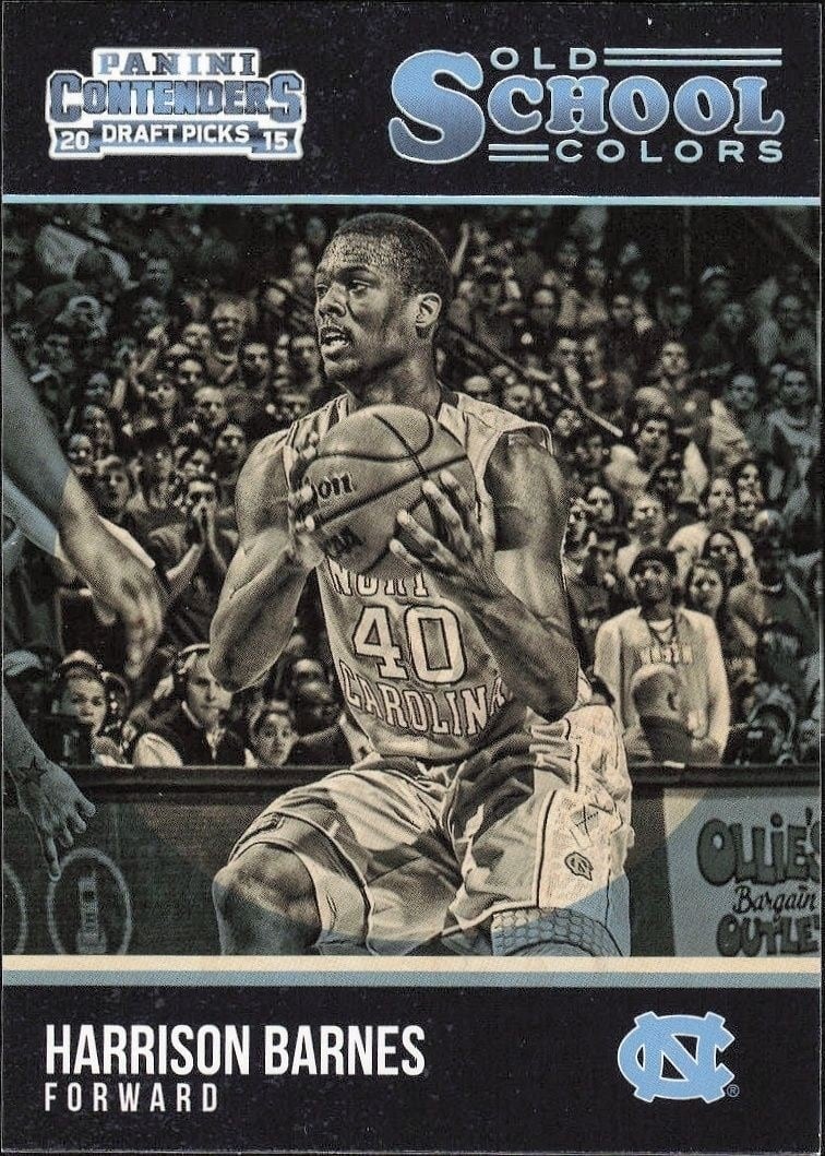 Harrison Barnes 2015-16 Panini Contenders Draft Picks #48 Basketball Trading Card - Front 2015-16 Panini Contenders Draft Picks Harrison Barnes #48 basketball trading card front