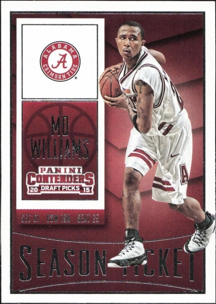2015-16 Panini Contenders Draft Picks Mo Williams #74 trading card