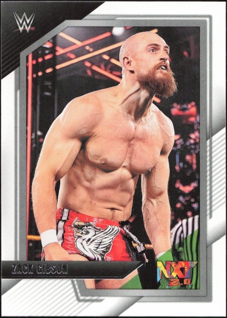 2022 Panini NXT 2.0 WWE Zack Gibson #81 trading card