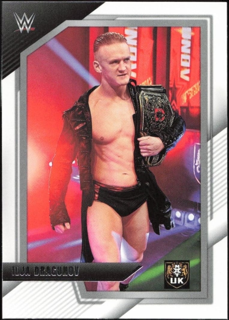 2022 Panini NXT 2.0 WWE Ilja Dragunov #58 trading card